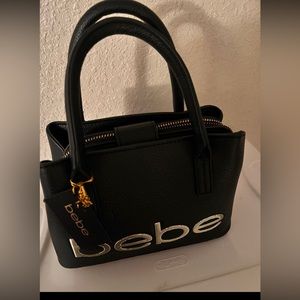 bebe black purse